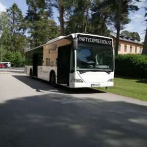 nya limobussen utsida